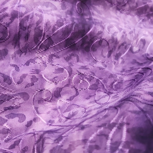 Purple Rhinestone roz&ALI top - Picture 7 of 11